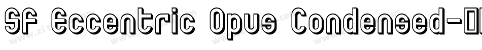 SF Eccentric Opus Condensed字体转换
